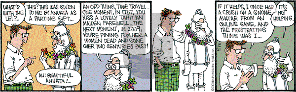 Monty on Wednesday October 21, 2009 Comic Strip
