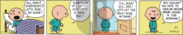 Peanuts Begins - Tuesday May 21, 2024 Comic Strip