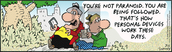 Frank and Ernest on Wednesday July 11, 2018 Comic Strip