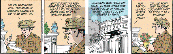 Doonesbury on Saturday January 17, 2009 Comic Strip