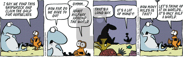 Sherman's Lagoon on Wednesday April 9, 2025 Comic Strip