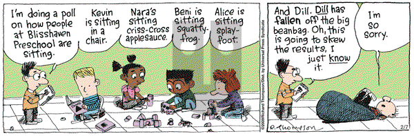 Cul de Sac on Saturday February 7, 2009 Comic Strip