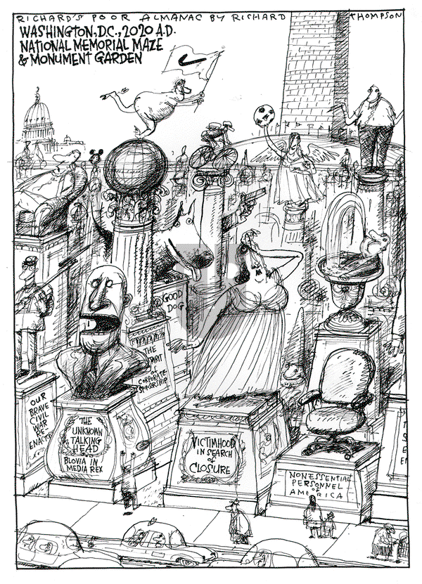 Richard's Poor Almanac on Wednesday October 21, 2015 Comic Strip