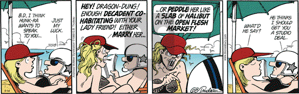 Doonesbury on Monday May 14, 2018 Comic Strip