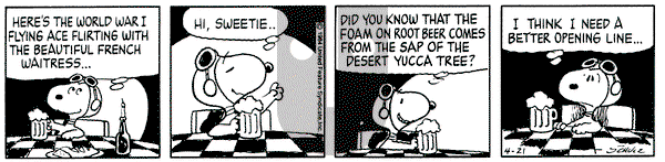 Peanuts on Wednesday August 30, 1989 Comic Strip