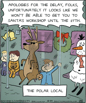 Brevity on Saturday December 24, 2016 Comic Strip