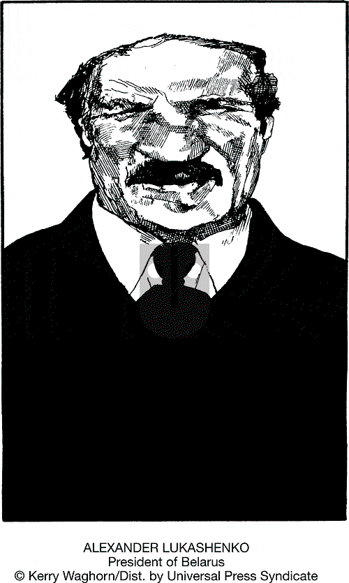 Faces in the News by Kerry Waghorn on Wednesday March 22, 2006 Comic Strip