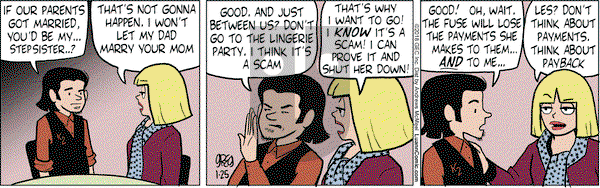 Luann on Thursday January 25, 2018 Comic Strip