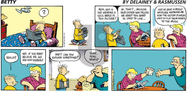 Betty on Sunday June 1, 1997 Comic Strip