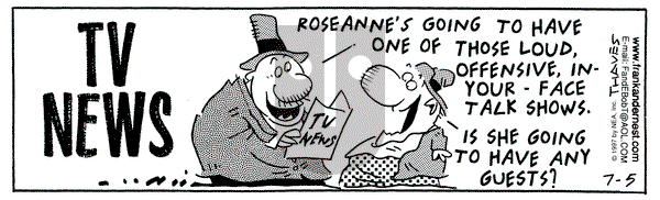 Frank and Ernest - Saturday July 5, 1997 Comic Strip