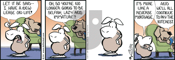 DeFlocked on Monday August 14, 2017 Comic Strip