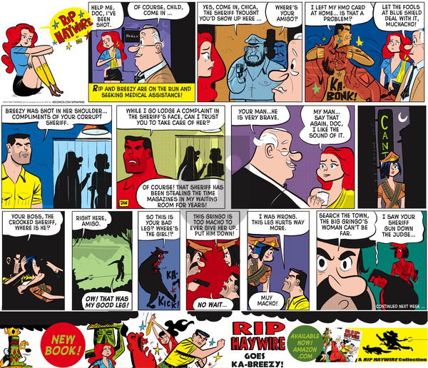 Rip Haywire on Sunday June 21, 2015 Comic Strip