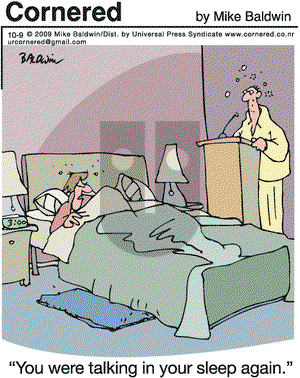 Cornered on Friday October 9, 2009 Comic Strip