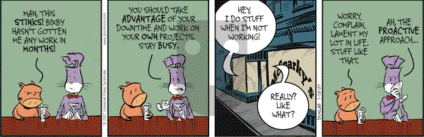 Ink Pen on Thursday January 18, 2007 Comic Strip
