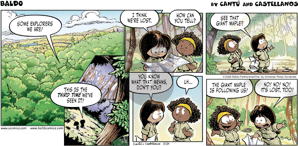 Baldo - Sunday September 24, 2006 Comic Strip