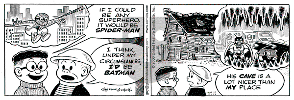 Nancy on Wednesday March 22, 2006 Comic Strip