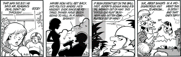 Doonesbury - Monday May 22, 1989 Comic Strip