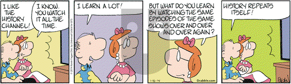 Drabble on Thursday January 16, 2014 Comic Strip