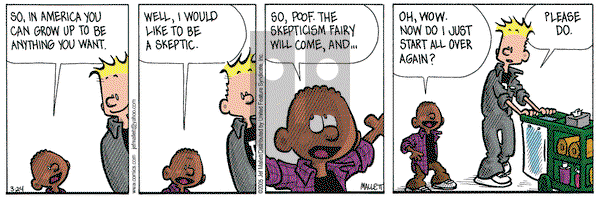 Frazz on Thursday March 24, 2005 Comic Strip