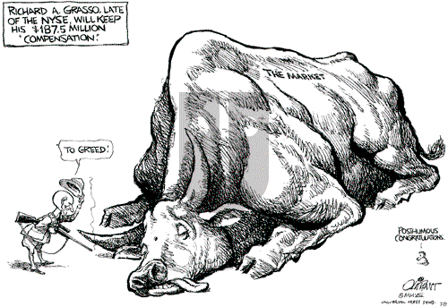 Pat Oliphant on Wednesday July 2, 2008 Comic Strip