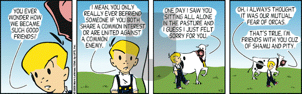 Cow and Boy Classics on Monday September 22, 2008 Comic Strip