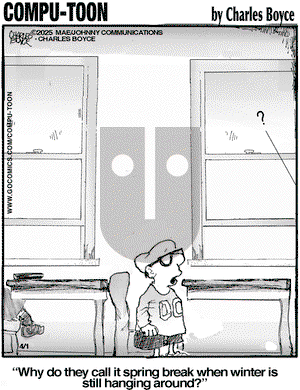 Compu-toon on Tuesday April 1, 2025 Comic Strip