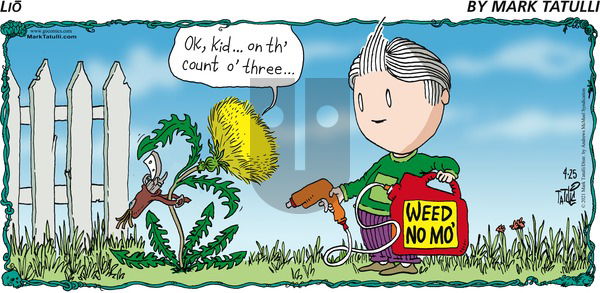 Lio on Sunday April 25, 2021 Comic Strip
