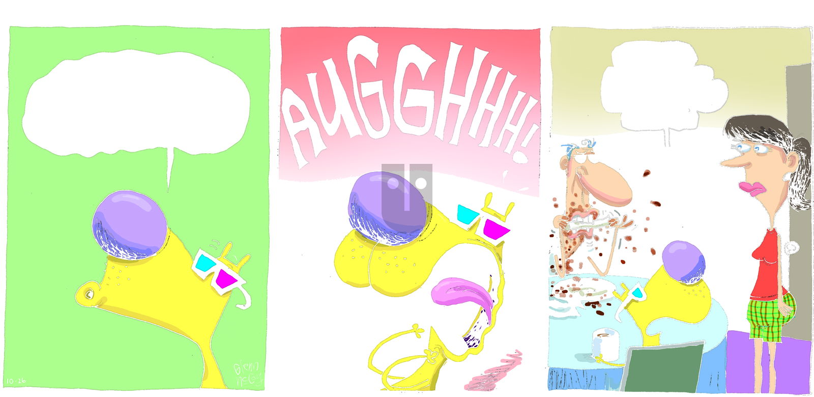 The Duplex on Sunday October 26, 2014 Comic Strip