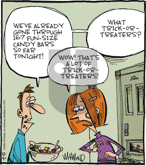 Reality Check on Wednesday October 31, 2018 Comic Strip