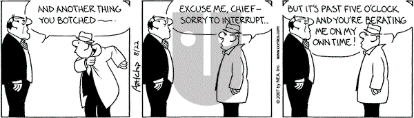 The Born Loser on Wednesday August 22, 2007 Comic Strip