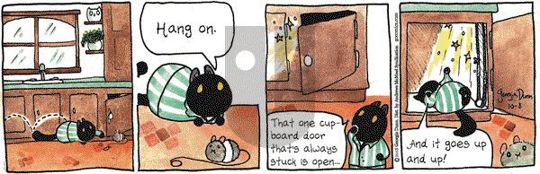 Breaking Cat News on Monday October 8, 2018 Comic Strip