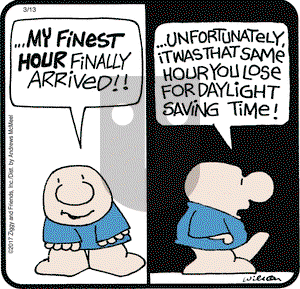Ziggy on Monday March 13, 2017 Comic Strip