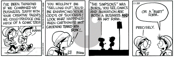 Grand Avenue on Tuesday November 20, 2001 Comic Strip