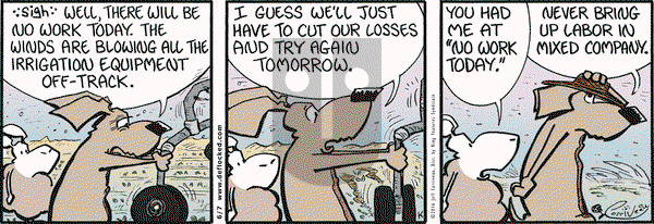 DeFlocked on Tuesday June 7, 2016 Comic Strip