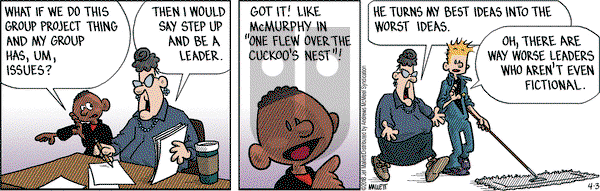 Frazz on Tuesday April 3, 2018 Comic Strip