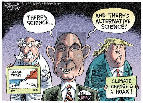 Rob Rogers on Tuesday March 14, 2017 Comic Strip