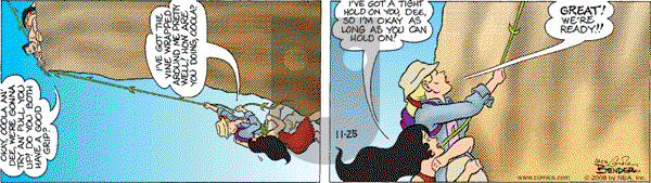 Alley Oop on Tuesday November 25, 2008 Comic Strip