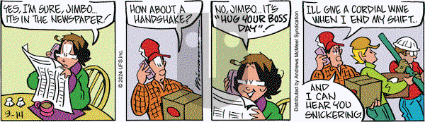 Rose is Rose - Saturday September 14, 2024 Comic Strip