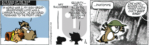 Over the Hedge on Thursday January 12, 2012 Comic Strip