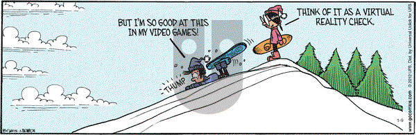 Grand Avenue on Friday January 9, 2015 Comic Strip