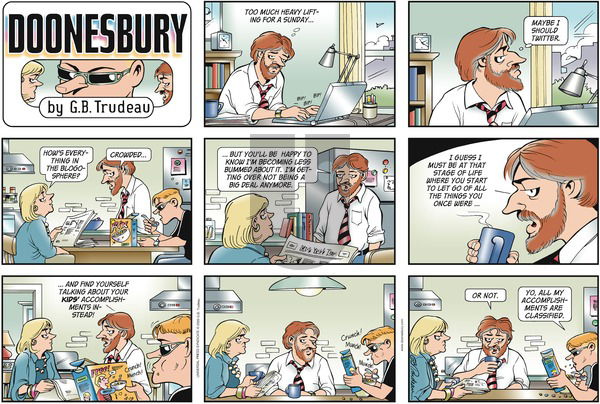 Doonesbury on Sunday April 19, 2009 Comic Strip