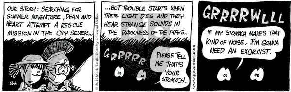 Heart of the City on Monday August 6, 2012 Comic Strip