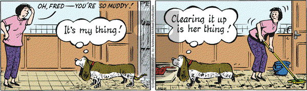 Fred Basset - Wednesday June 17, 2020 Comic Strip