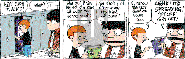 Cul de Sac on Thursday June 9, 2016 Comic Strip