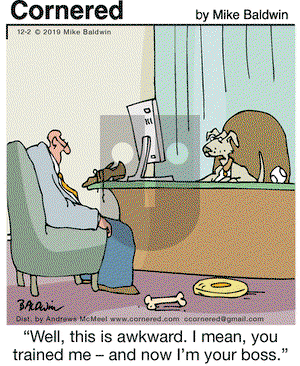 Cornered on Monday December 2, 2019 Comic Strip
