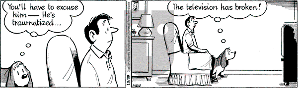 Fred Basset on Thursday October 9, 2008 Comic Strip