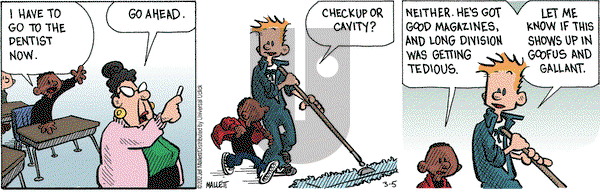 Frazz on Monday March 5, 2012 Comic Strip