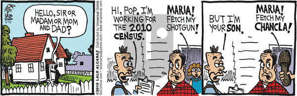 La Cucaracha on Friday March 19, 2010 Comic Strip