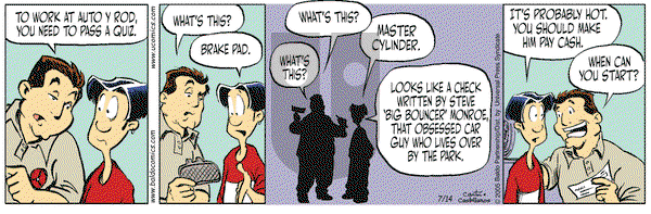 Baldo on Thursday July 14, 2005 Comic Strip