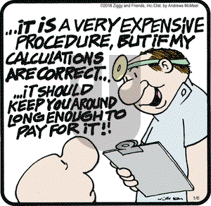 Ziggy on Saturday January 6, 2018 Comic Strip